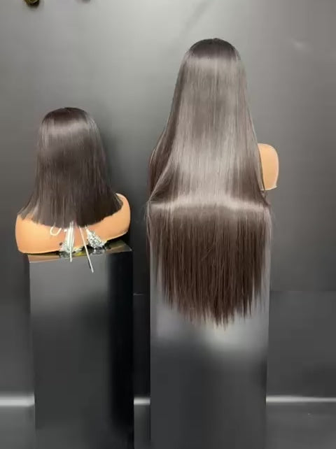 Virgin HD Lace wig straight (200%)